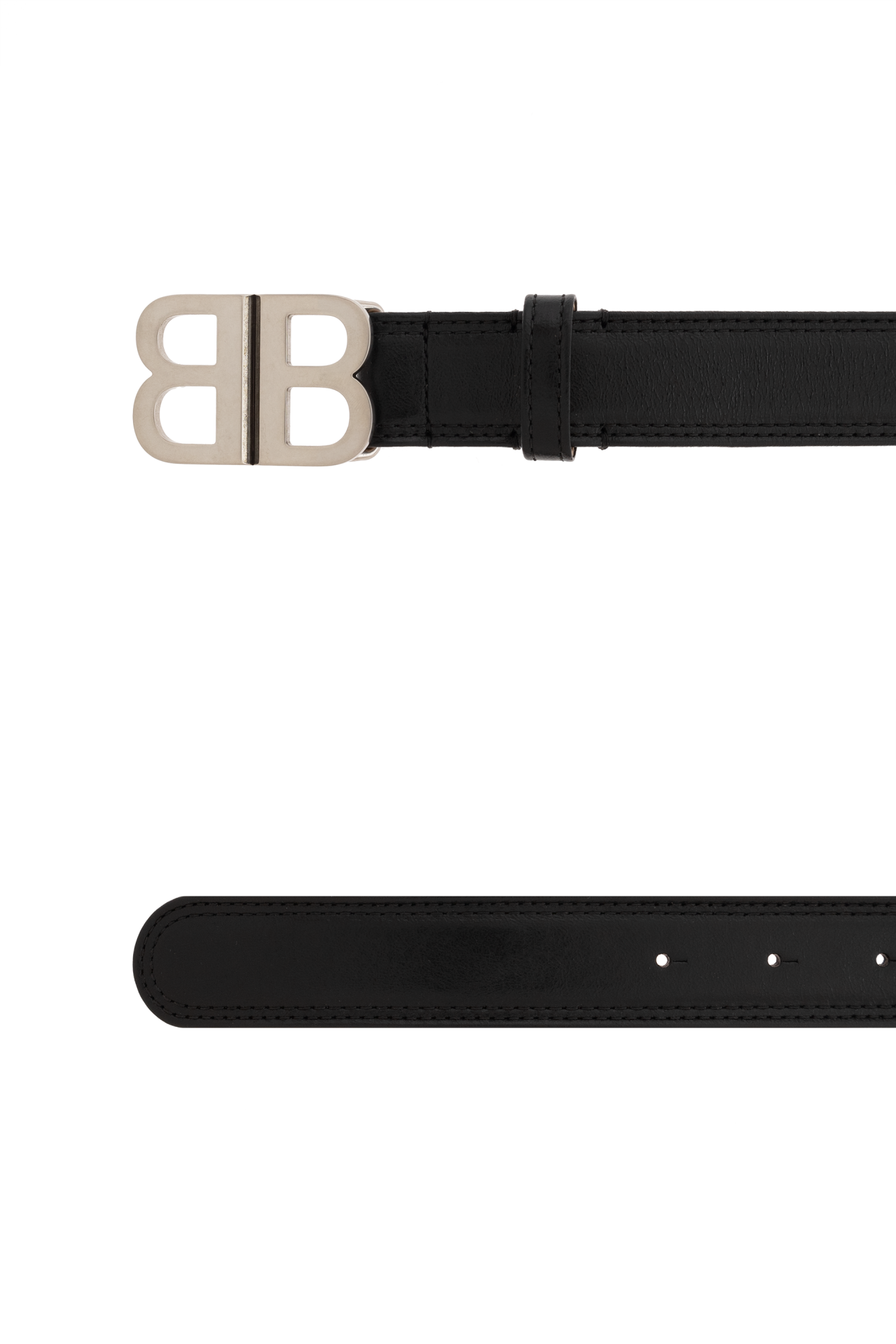 Black Leather belt Balenciaga - Vitkac AS